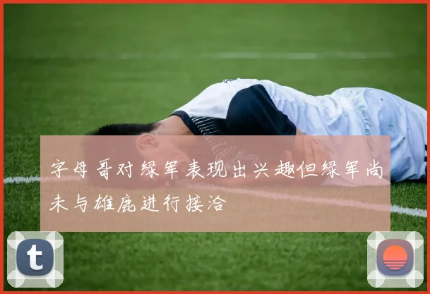 字母哥对绿军表现出兴趣但绿军尚未与雄鹿进行接洽